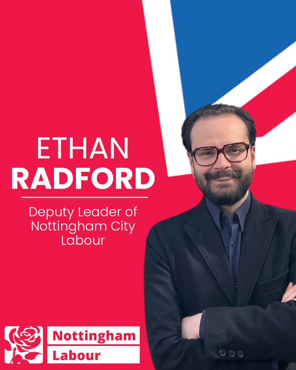Alongside the new leader, @Ethan_Radford_ is the new deputy leader of @NG_Labour and will also take up his formal role as deputy leader of @MyNottingham after the 20th. We thank @AudraWynter for all her hard work as deputy over the last year🌹