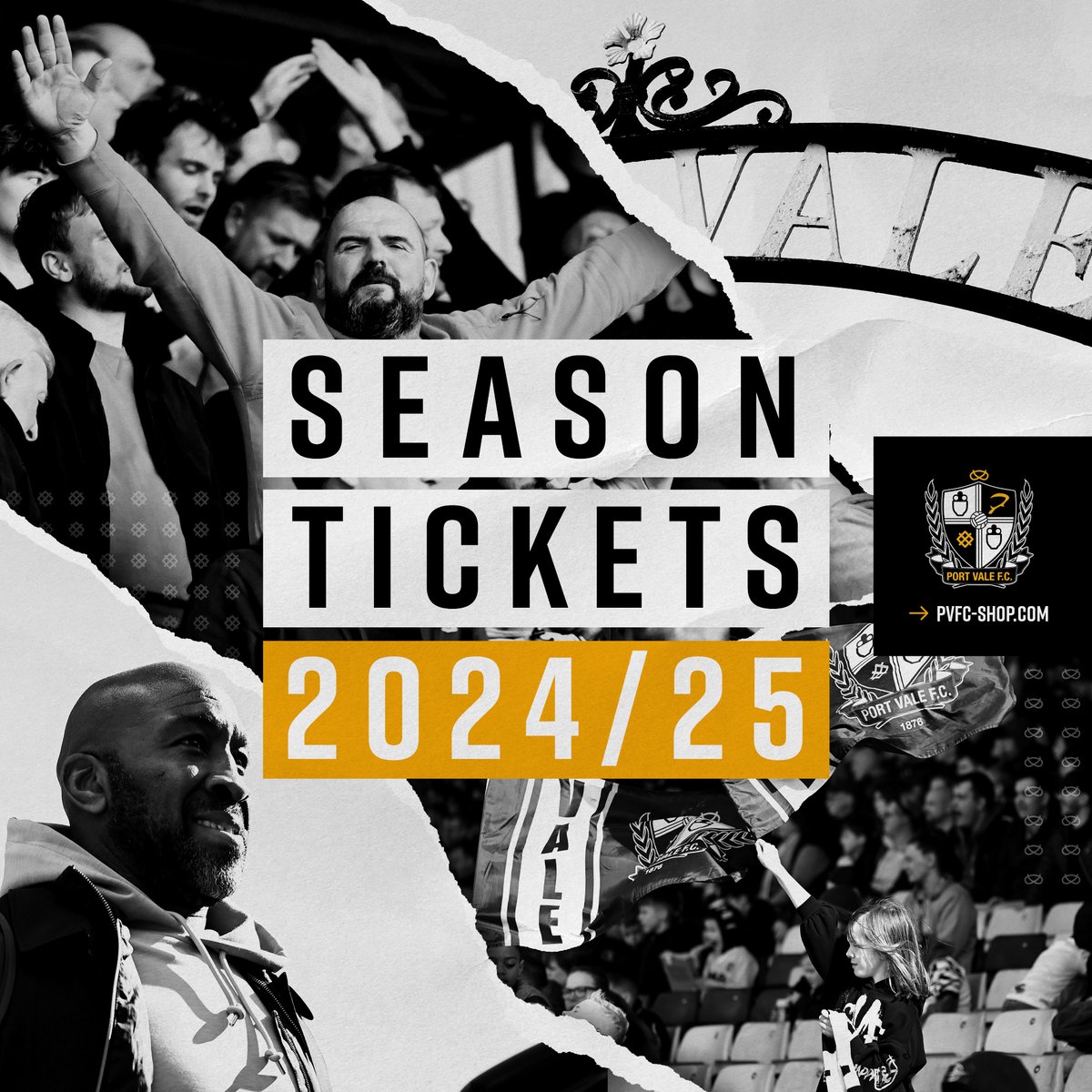 🎫 2024/25 Season Tickets Confirmation of prices and other FAQs regarding 2024/25 season tickets can now be found on our website. Find out more here 👉 bit.ly/4bxu5zj #PVFC