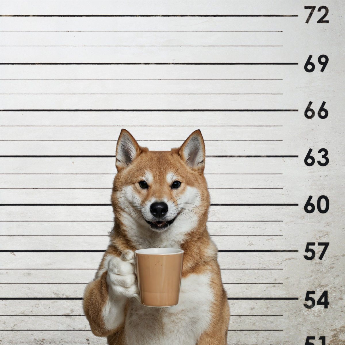 ☕️MUG SHOTS ☕️

Rufus, the coffee-loving canine, was in a fur-tastic mood every morning, trotting to his favorite café for his daily pup-o-latte. But when the café was closed, he couldn't paws his craving and ended up breaking in, setting off alarms and causing a doggone mess.