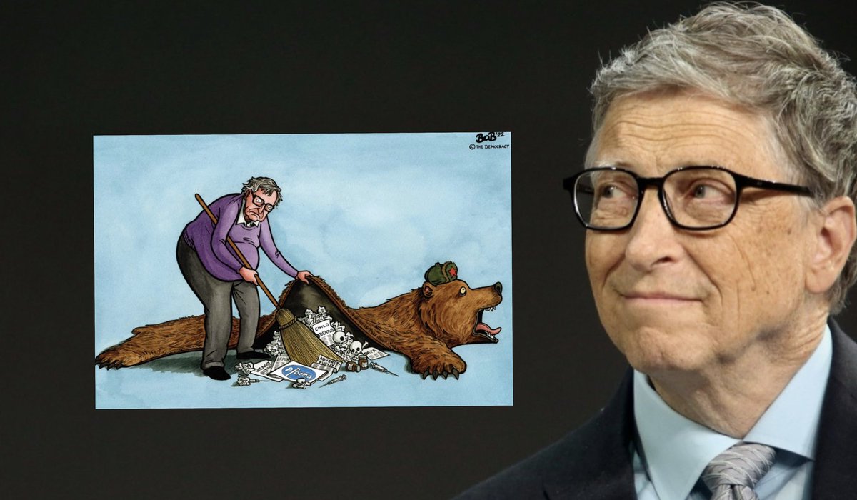 America is what made Bill Gates a Billionaire…so why’s he so hellbent on destroying the Country that gave him everything? 

This is because he’s a Satanist.