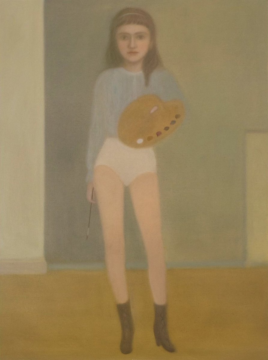 ‘The Painter.’ #Painting by Chechu Álava #art