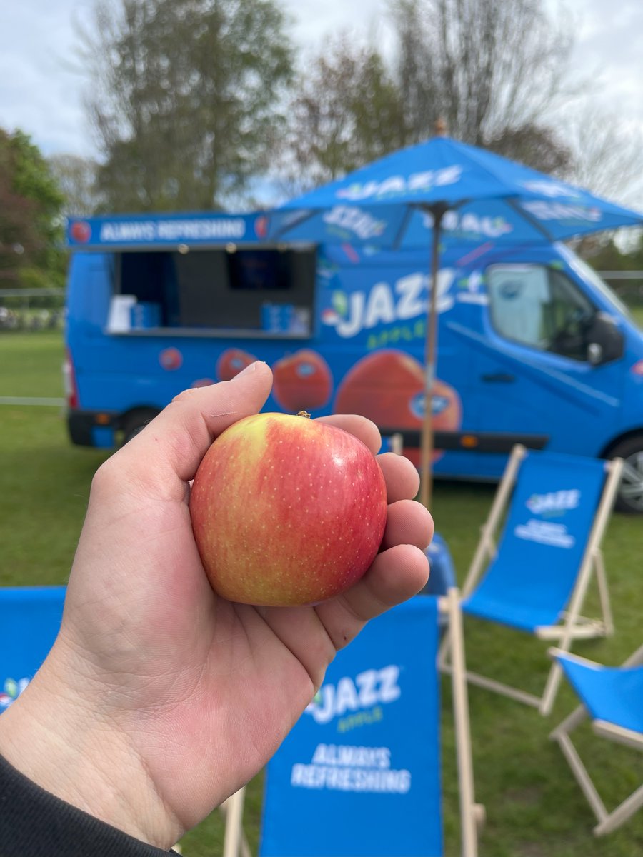 Brighton was a blast but our @foodiesfestival tour doesn’t end there as next up for the JAZZ Apple team is Cardiff this Friday. We’ll bringing the fun with our big blue JAZZ van and a whole load more British grown JAZZ Apples. . #itsjazztime #alwaysrefreshing #cardiff #butepark