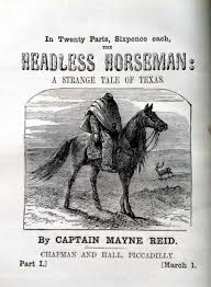 HEADLESS HORSEMAN 
El Muerto, or the dead, is the horrifying spirit of horse thief Vidal. Decapitated & left strapped to his horse, Vidal’s body allegedly escaped decomposition, and for decades, the headless horseman of Texas was seen riding into the wilderness #WyrdWednesday