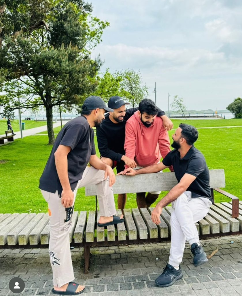 Guess what they are talking about?? 😂❤️ #BabarAzam𓃵 #ShadabKhan