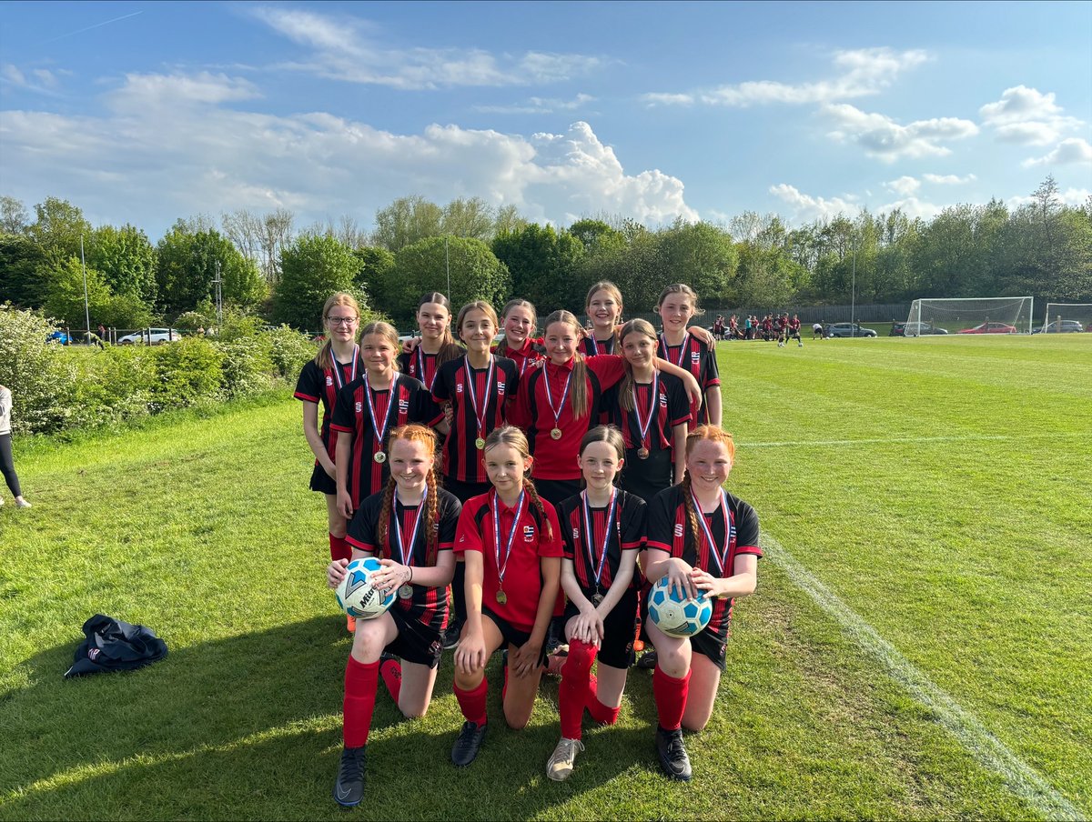 ⚽️Well done to our Y7 #girlsfootball team who played in the @southribbleSGO Cup final this week. Great effort from the girls who were unlucky to lose to a strong All Hallows side. We are looking forward to building upon the success of this season. #commitment #teamwork