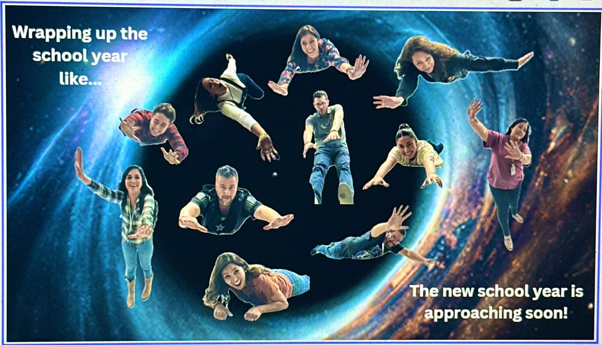 Let’s help out the 6th grade team escape the black hole and enjoy their summer! Like and share please! #TeamSISD #TeacherAppreciationWeek2024 #Nasa @MChavez_AMS @iGalindo_AMS @HAntwine_MS @efrayr_AMS @jlozano_AMS @JVasquez_AMS @CPinon_AMS @CRomo_AMS @RRosales_AMS @JOchoa_AMS