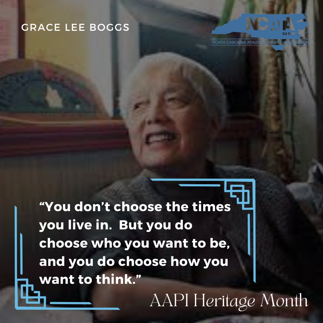 Celebrating #AAPIHeritageMonth with Grace Lee Boggs, a philosopher, activist & changemaker. Born in 1915 to Chinese immigrants, she championed labor, civil rights, feminism & more alongside husband James Boggs. Her legacy lives on through writings and the Boggs School.