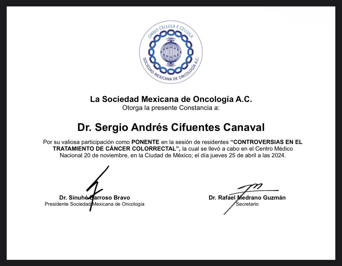 Thrilled to share my insights on colorectal cancer treatment controversies at @SMEOMX Residents' Session! Engaging discussion on adjuvant timing with oncology, surgical oncology, and radiation oncology residents.