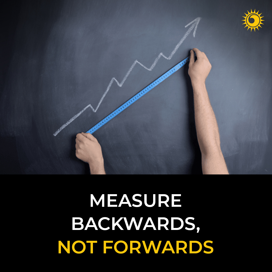'Looking back to move forward! 📈 Measure backwards, not forwards, for a better perspective.' 

Learn more at👉 thebrighterworld.com/detail/Measure…

#REFLECTION #Wisdom #strategy #perspective #growthhacking #inspiration #progress #LifeLessons #Mindfulness #GoalSetting #explorepage #viral