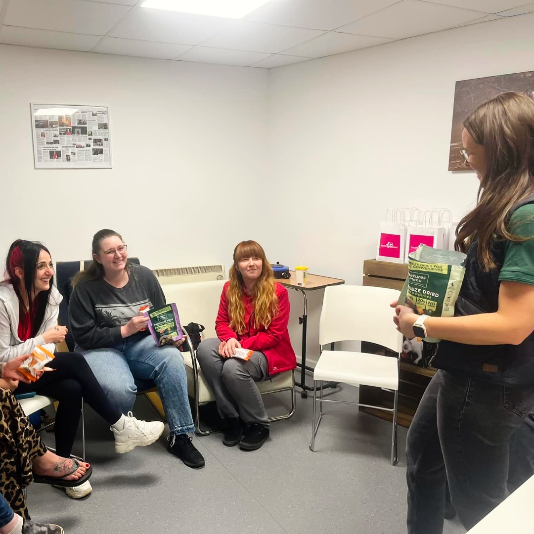 We welcomed Jess from @naturesmenu to store to deliver product training.
The team explored how Nature’s Menu produces their range of products and how freeze drying can be used to make raw treats. Training sessions delivered by brand ambassadors are vital to the service we offer.