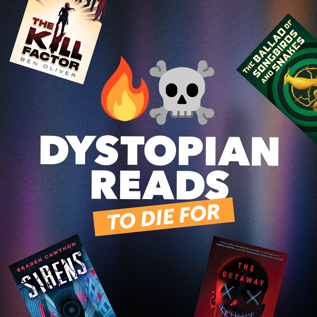 Would you survive the end of the world? Here are some of the dystopian books we can't stop thinking about 🖤 bit.ly/4a5zFrv
