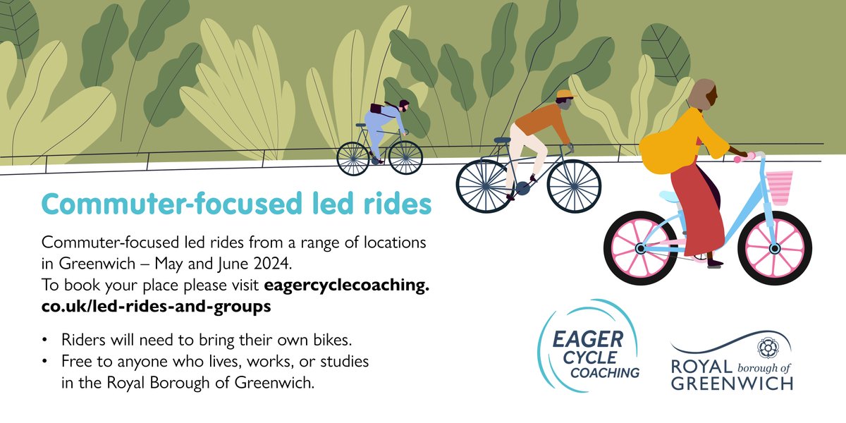 🚴‍♂️Want to practice commuting routes between Greenwich and central London? Then join our commuter focused led ride from Greenwich Park to Westminster Bridge, also perfect for riders who want to explore the sights of central London 📅12 May book your spot:eagercyclecoaching.co.uk/service-page/c…