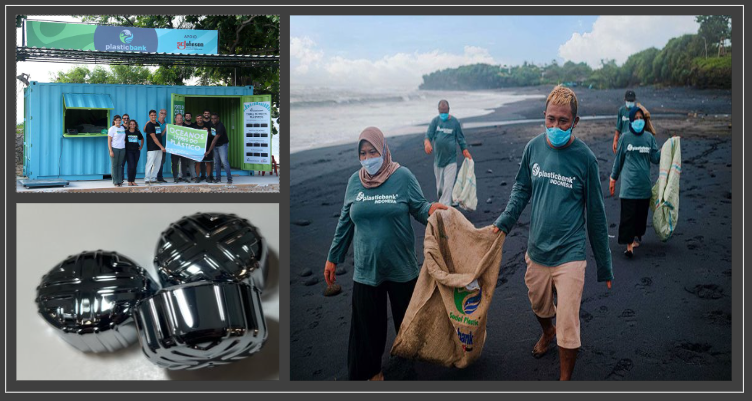 Plastic Bank works with communities around the world to exchange ocean bound plastic for currency and other benefits. It partnered with Avient to supply plastic for luxury caps and closures. Learn more bit.ly/49hlbEc #Injectionmolding #plasticsindustry #Plasticwaste