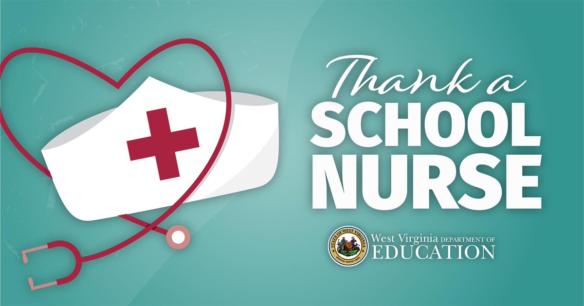 Today is National School Nurse Day. 👨‍⚕️👩‍⚕️ To the school nurses statewide that make a difference in the health and wellness of our students, thank you for all you do! 🏥 #WVEd