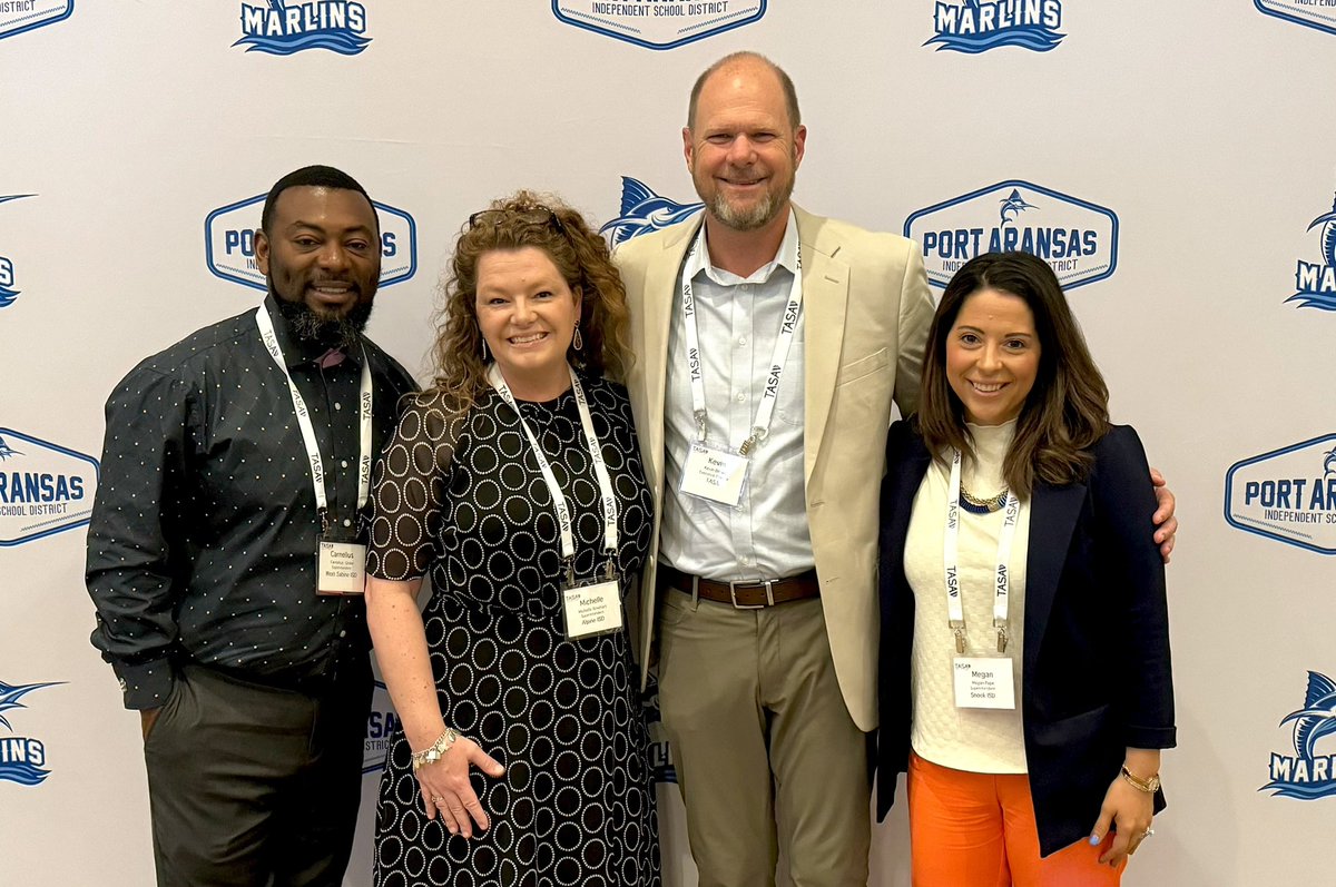 Excited to get our second Small Schools Network Conference underway in @PortAransasISD !! It’s going to be an incredible few days of sharing, inspiring and learning with so many leaders across Texas! #WeLeadTX @tasanet @jillmsiler @KBrownTASA @CarnellGilder @mckinney_edu