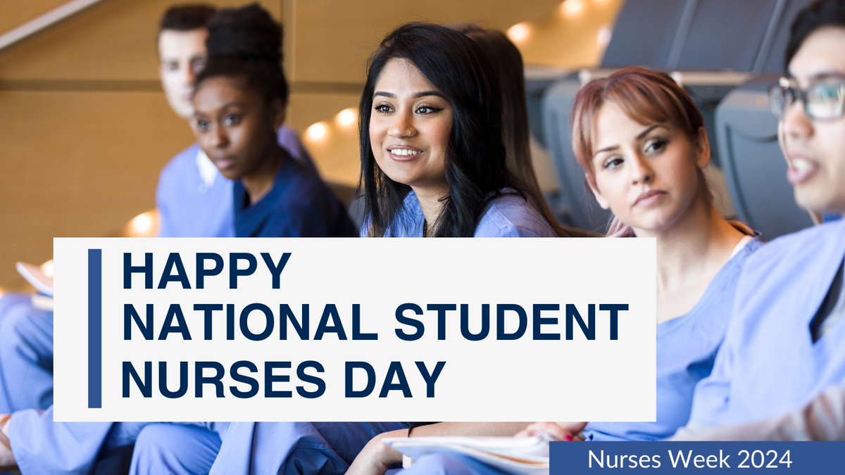 Happy National Student Nurses Day! During #ANANursesWeek and #OncologyNursingMonth, we applaud our future leaders in nursing and cancer care. Here's to empowering the next generation of oncology nurses!