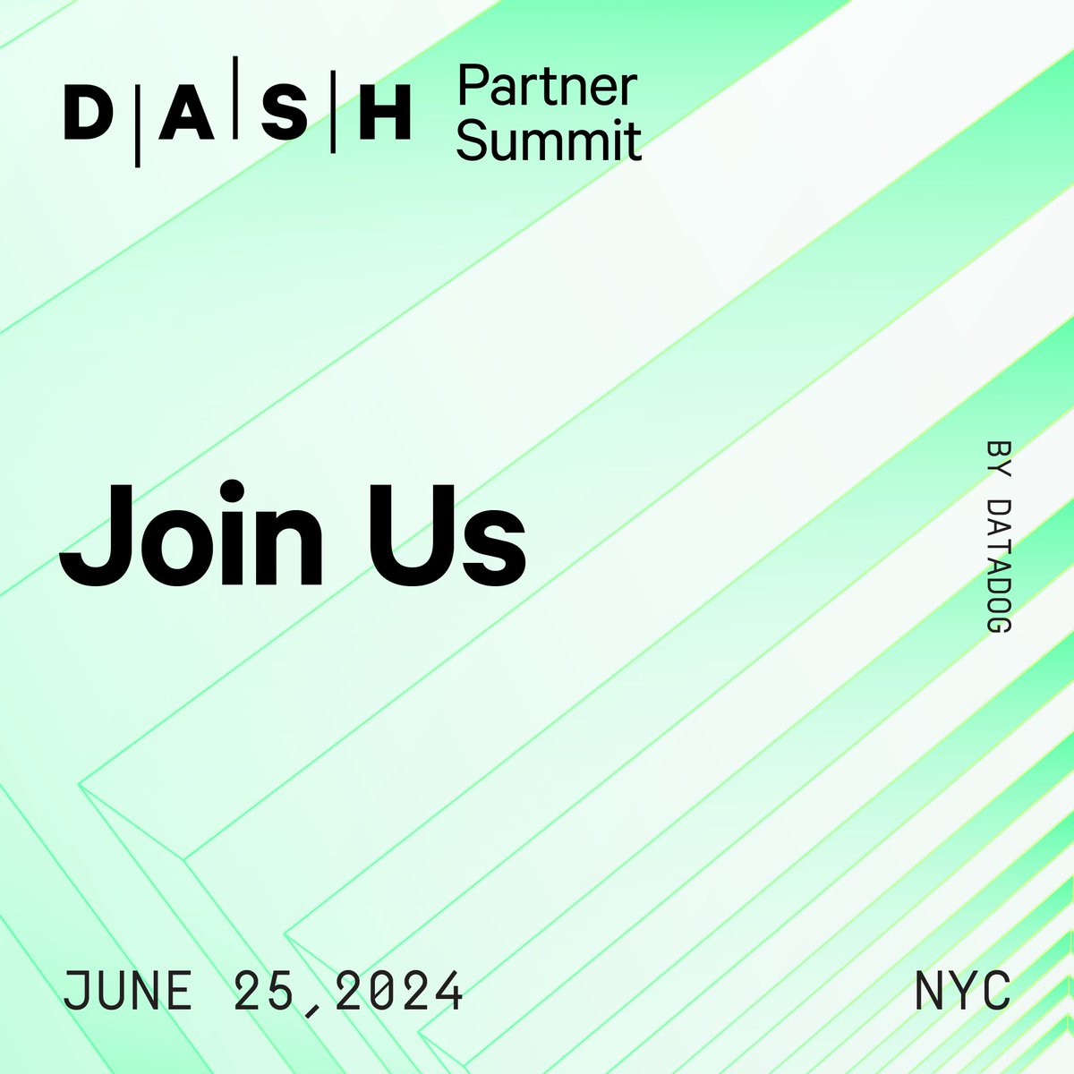 T-5 days until early bird pricing ends for the #DASH Partner Summit in NYC. Gain exclusive insights into the latest trends and developments in the Datadog Partner Network. Secure your registration with early bird pricing today: dashcon.io/partner-summit/