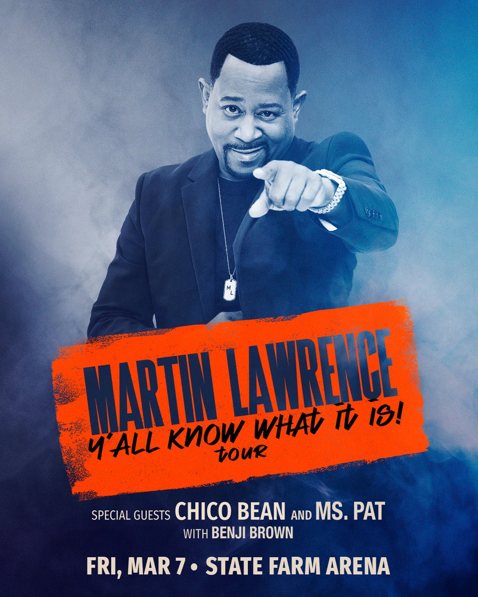Ya boy Marty Mar returns to headline his first arena tour in 8 years! You can catch him with special guests Chico Bean and Ms. Pat on Friday, March 7. Tickets go on sale Friday, May 17 at 10am.