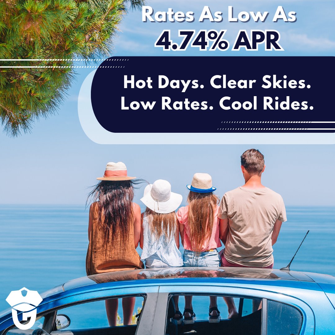 Cruise into summer with a NEW Auto Loan from HPCU! Take advantage of 90 days no payment & be entered to WIN $1,000 when you close on your auto loan! Learn more at hpcu.coop/Promotion3.aspx 🚗 
#HPCU #ForThoseWhoServe #AutoLoan