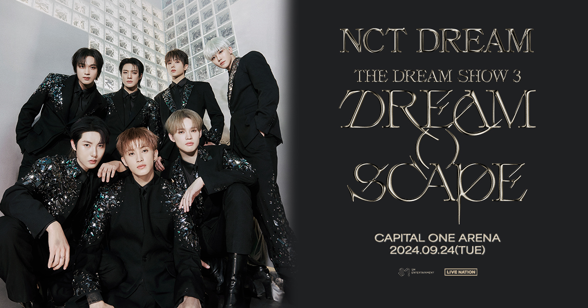 We have the Dreamies coming to Capital One Arena on Sept. 24! Tickets for 2024 NCT DREAM WORLD TOUR <THE DREAM SHOW 3 : DREAM( )SCAPE> will be on sale Friday, May 17 at 3 PM