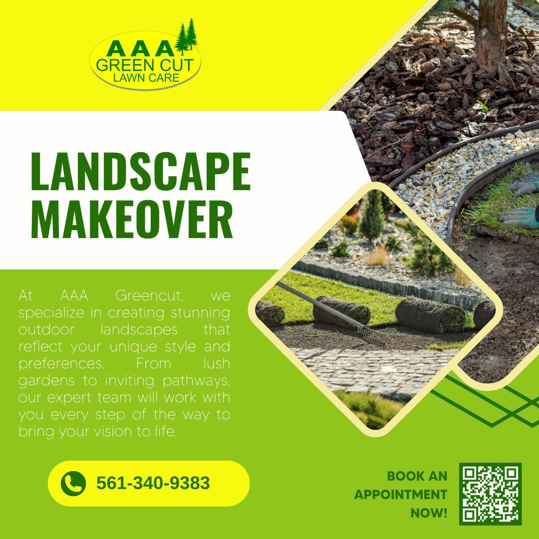 Transform Your Outdoor Space with Our Landscape Makeover Services! 🌿✨ Ready to elevate the beauty and functionality of your yard? Contact us today to schedule your landscape makeover and create the outdoor oasis you've always dreamed of! #LandscapeMakeover