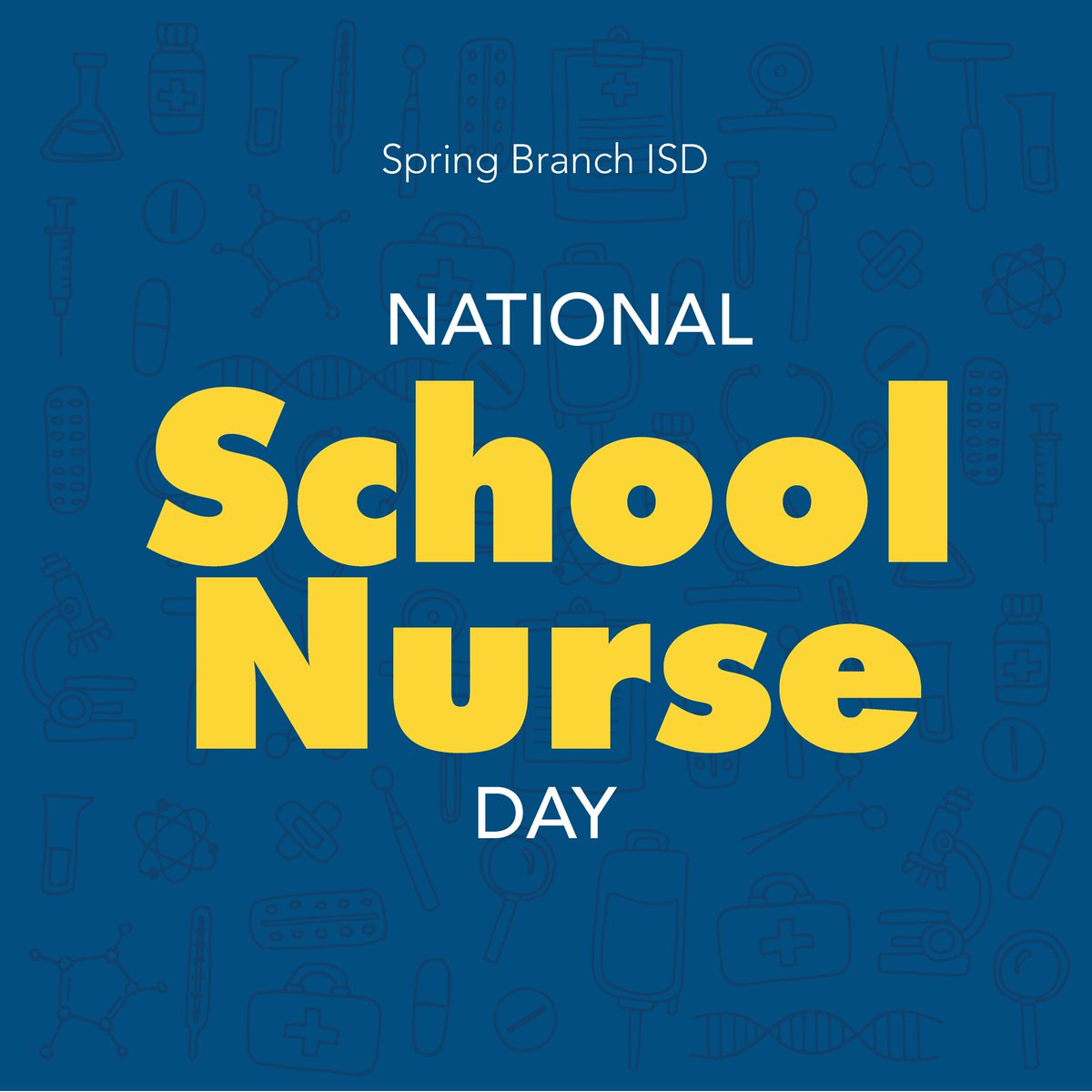 Today, we honor the dedicated nurses of SBISD! Your care, compassion and commitment keep our students healthy and thriving. Thank you for your tireless efforts, especially on National School Nurse Day! #EveryChild