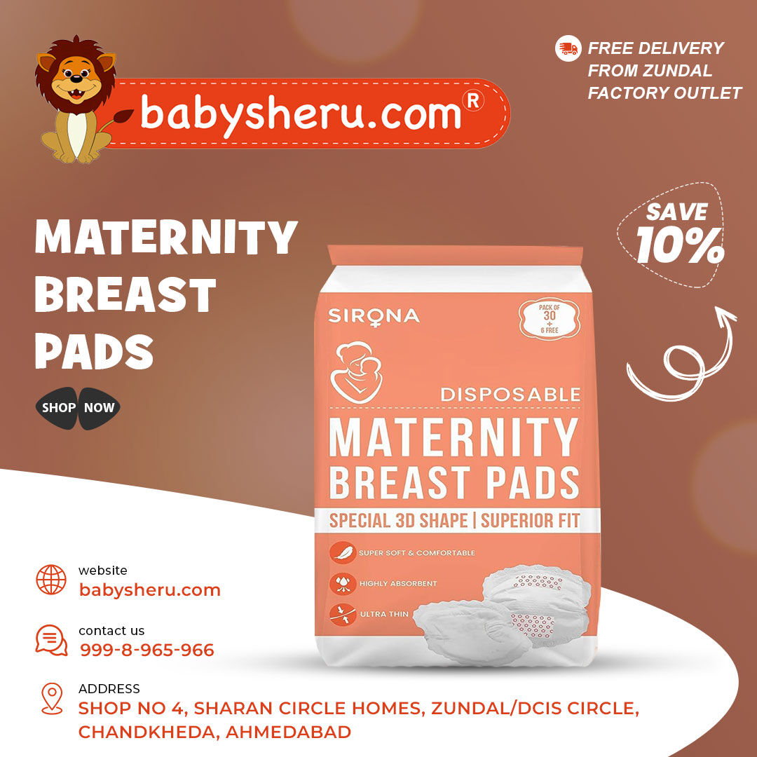 Comfort meets convenience with our maternity breast pads! 🤱 Mom-approved and now you can save 10% with free delivery. Treat yourself to the best in breastfeeding essentials. 🌸🛍️

#MaternityBreastPads #MomEssentials #Breastfeeding #babysheru #BreastfeedingMom #PostpartumCare