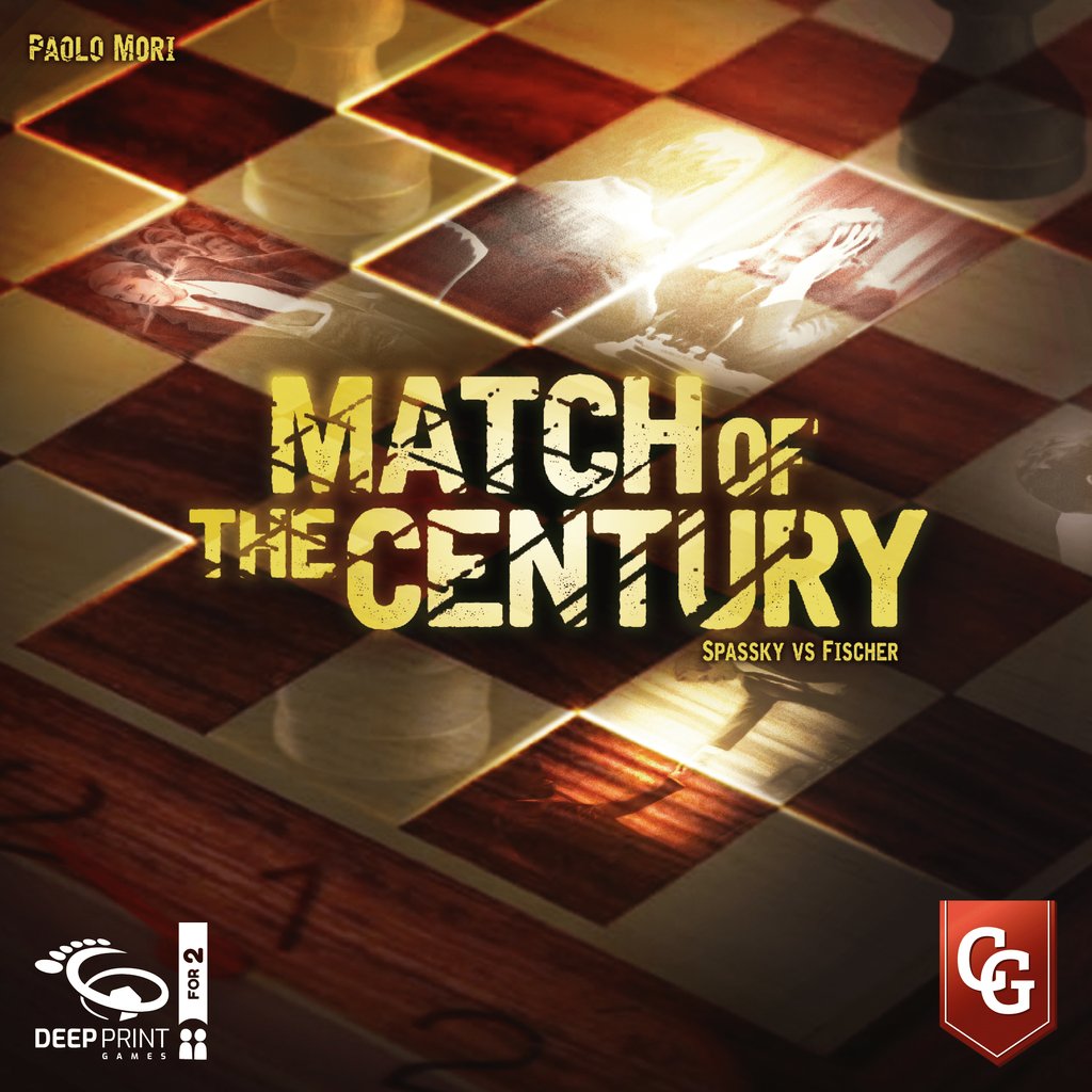 Another great new release this week.
Match of the Centuary, a tactical card game recreating the 1972 Chess World Championship.

Are you rooting for Bobby Fischer or Boris Spassky?

spiralgalaxygames.co.uk/cgi-bin/sh0000…

#chess #chessboardgame #boardgames #tabletop #newrelease #spiralgalaxy