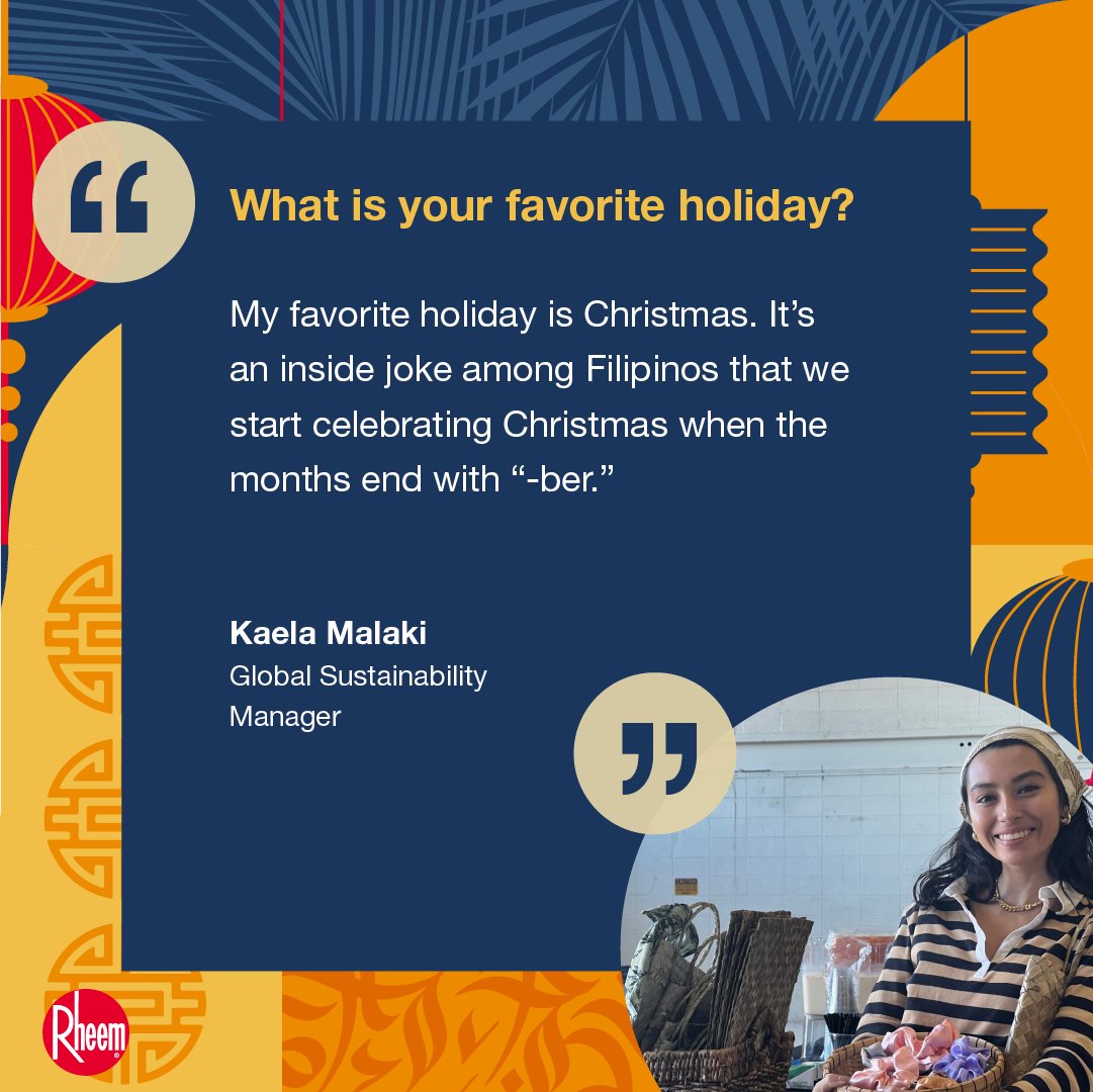 Lots of great things happen in May, and one of them is celebrating Asian-American and Pacific Islander Heritage Month! We’re delighted to learn more about our AAPI employees and their backgrounds. Learn about Global Sustainability Manager Kaela Malaki. #CelebrateAAPIHeritageMonth