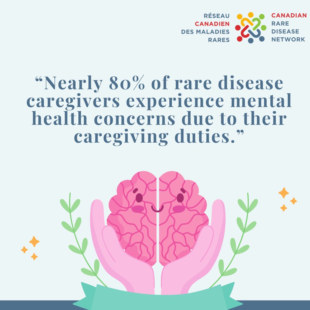 This #MentalHealthWeek, let's spotlight the challenges faced by those living with #rarediseases and their caregivers.   

Did you know?  

🔍 Nearly 80% of rare disease caregivers experience mental health concerns due to their caregiving duties     (survey by @raredisorders).