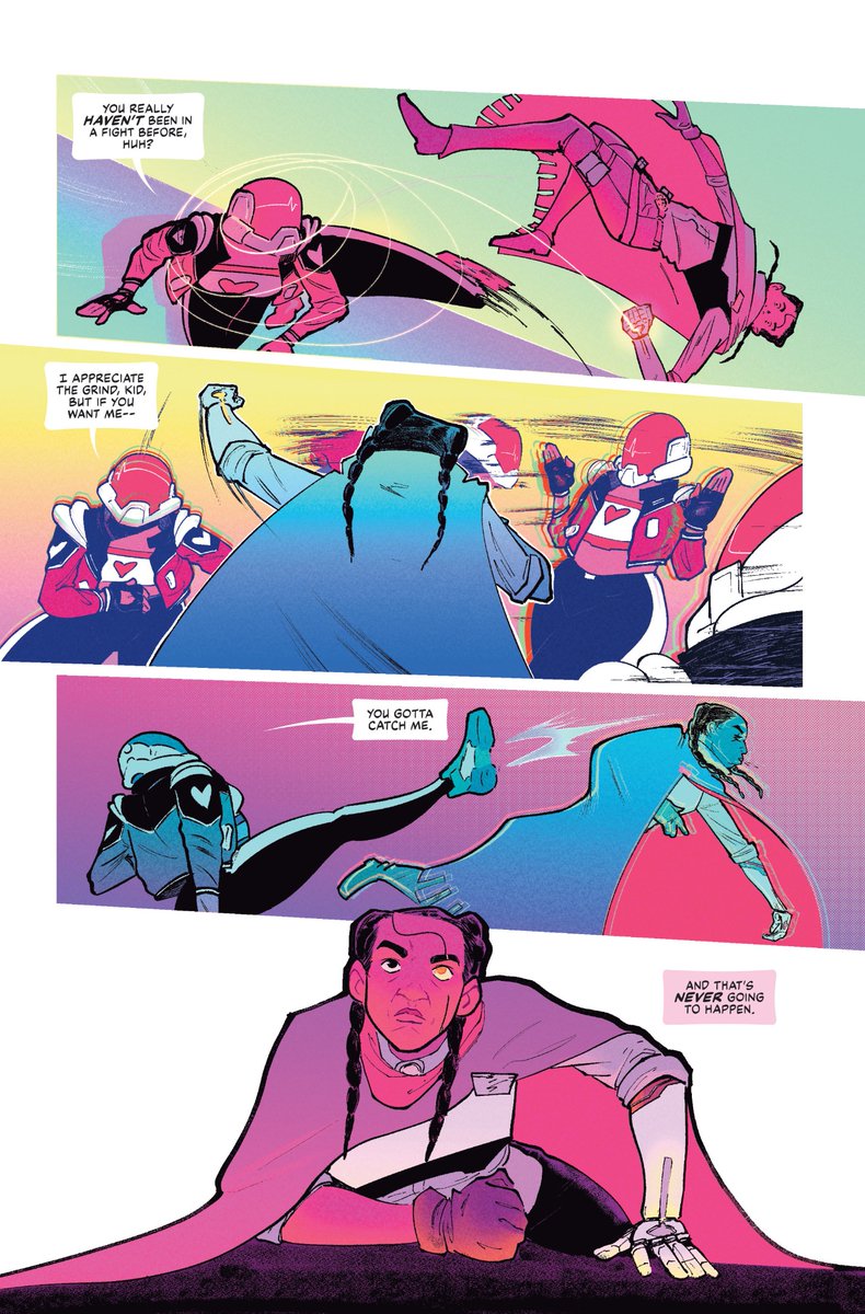 More ZETA GALAXY OUTLAWS preview pages lettered by the great <a href="/reed_hb/">Reed Hinckley-Barnes</a> !

Just 10 Kickstarter Pre-Launch followers needed to start unlocking variant covers! 

🔗 below ⬇️