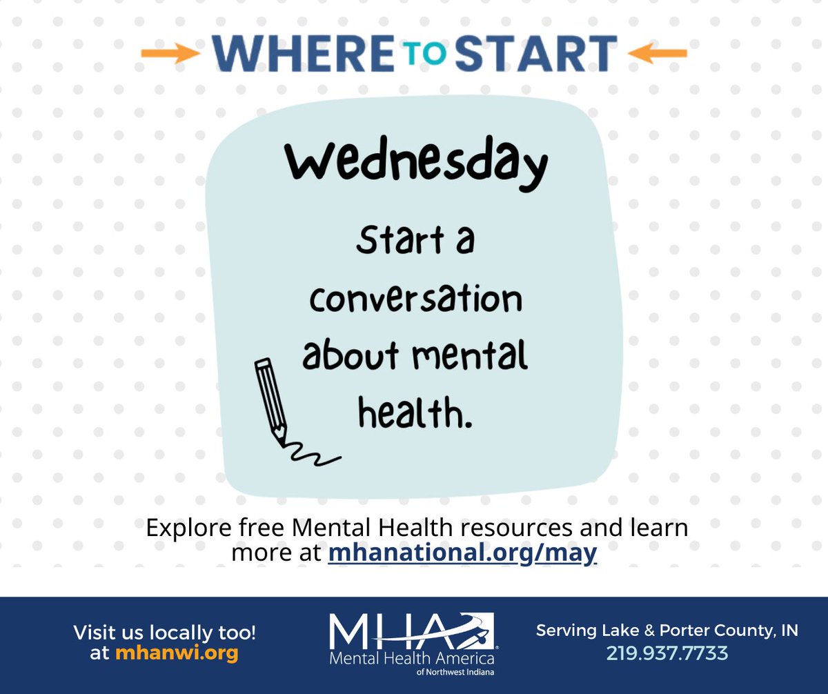 Let's talk about it! Mental health doesn't have to be a taboo topic ... who can you talk to openly about mental health? Call them today and keep the collective conversation moving! #talkaboutmentalhealth #mentalhealthmatters #mentalhealth #supportyourcommunity #MHM24