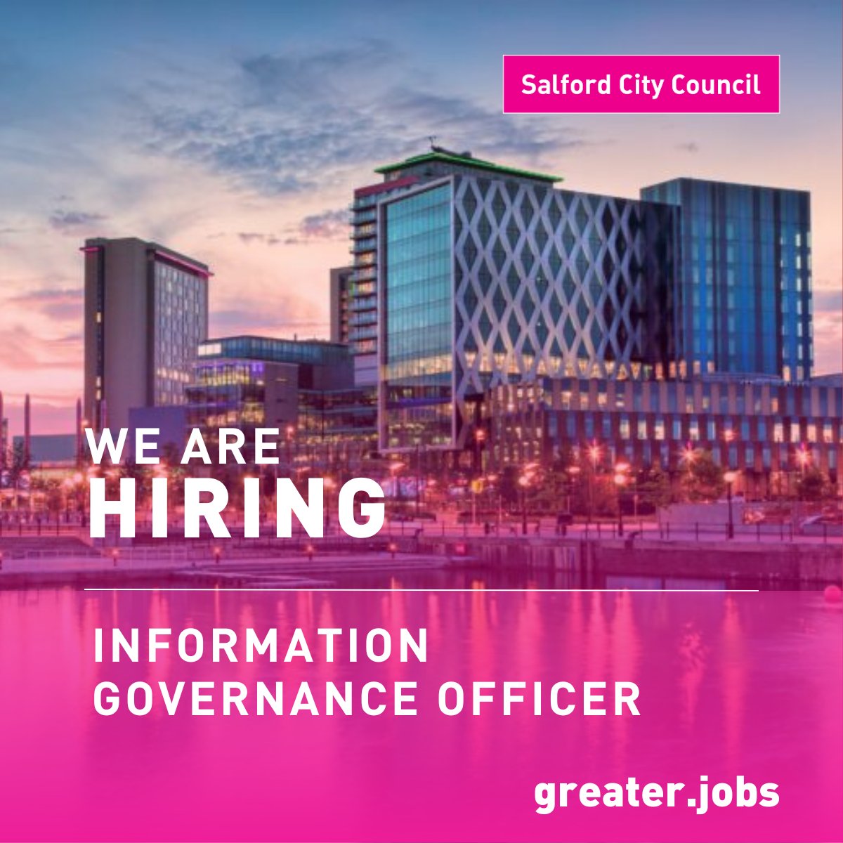 #HiringAlert Information Governance Officer

Are you passionate about information governance, data protection, and compliance? Apply now to be part of a council with huge ambitions for its city, residents and businesses!

Learn more and apply by 12 May! (Link in comments)