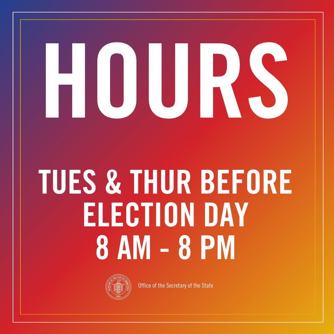 Are you confused about early voting? We've got you! We'll be posting helpful tips regularly, so keep following. The hours for early voting are different than on Election Day, so take note here!