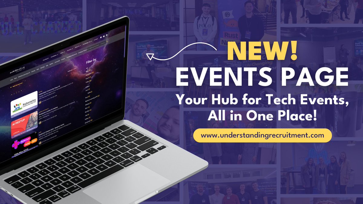 Connect, learn, grow: tech events made easy! 🤝🌐

From meet-ups to conferences, connect with fellow enthusiasts and stay updated on trends. Don't miss out on valuable networking opportunities! 

Visit our Events Page now 👉 ow.ly/83cA50RvuxF

#TechEvents #Networking