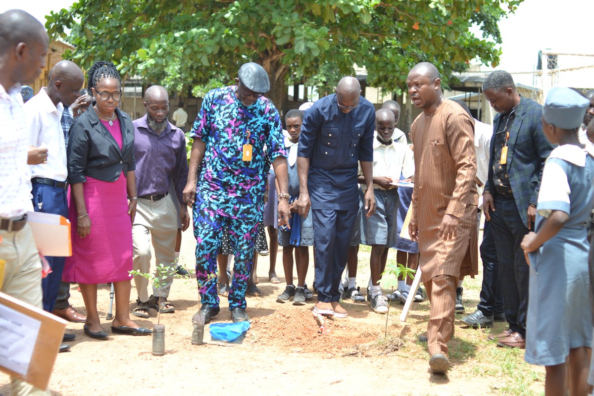 IBEDC is creating a greener future by planting a tree at Basorun Ogunmola High School, Ibadan.

#IBEDC #GreenInitiative #TreePlanting #Sustainability #GreenerFuture