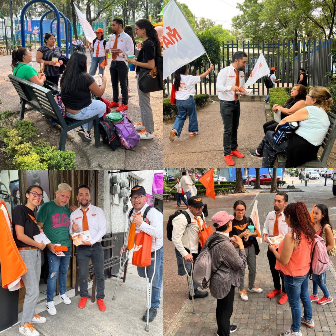 Fuerte trabajo de <a href="/AbrahamManriquz/">@eldocadms</a> (Distrito 15 Fed) y <a href="/Fanieluka/">Estefanía</a> fórmula de <a href="/luismaleon/">Luisma León</a> al (Distrito Local 17) en la Col. Moderna (secc 4430, 4431, 4432, 4433). #BenitoJuarez #BJ

Los vecinos ven #LoNuevo como una opción decente y preparada. #MaynezPresidente #CiudadInteligente