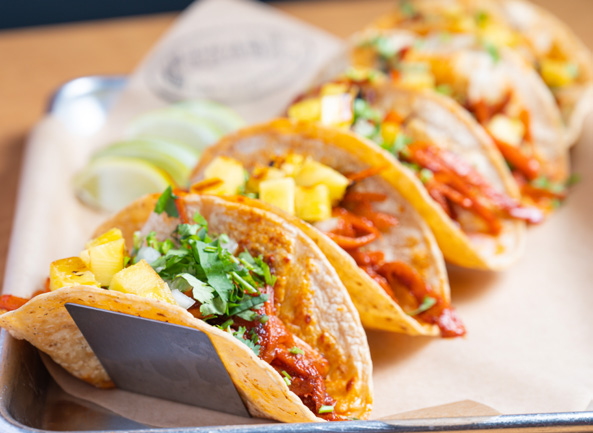 Due to #PopularDemand, we are adding 3 #MeatlessTacos to our daily menu!

🌮 Al Pastor Tacos
🌮 Chipotle Cauliflower Tacos
🌮 Soyrizo Y Papa Tacos

This is what happens when #PlantBasedEating get upgraded by Mexican cuisine and Cesar's chefs - ow.ly/NruF50Rxr88