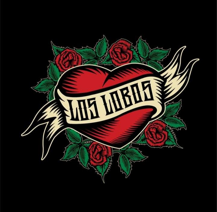 Womans t-shirt design for Los Lobos. #locoatfua #henryloco #fresnoundergroundart