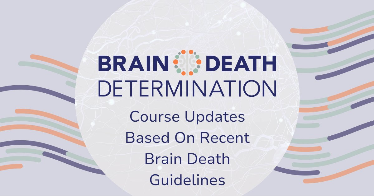 The NCS Brain Death Determination course, endorsed by the @AANmember, aims to standardize the process of brain death diagnosis. The course has been completely revised to align with reecnt AAN guidelines on brain death. View course content: ow.ly/5zJi50Rwmgu