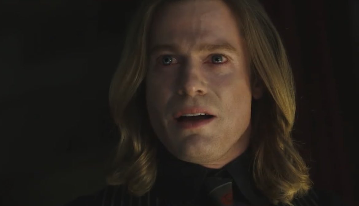 do you know how often this bitch cries in the books? it was about time we got footage of him crying blood tears