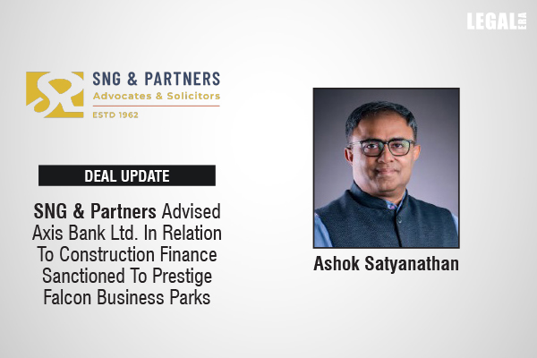 SNG & Partners Advised State Bank Of India On ₹775 Cr Lease Rental Loan To Velankani Information Systems Link to read full News : legaleraonline.com/deal-street/sn… #SNGandPartners #StateBankofIndia #LegalEra #VelankaniInformationSystems