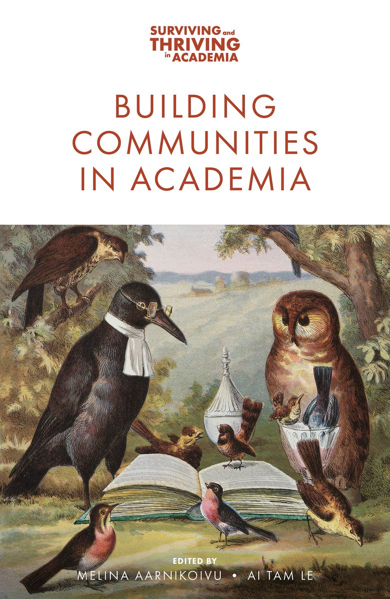 *Very* excited to have a chapter with @tainasaarinen in this book, 'Building Communities in Academia', edited by Melina Aarnikoivu and Ai Tam Le @aitamlp. Coming out in August... Our chapter is called 'What if academia was not a gladiator fight?...'. books.emeraldinsight.com/page/detail/bu…