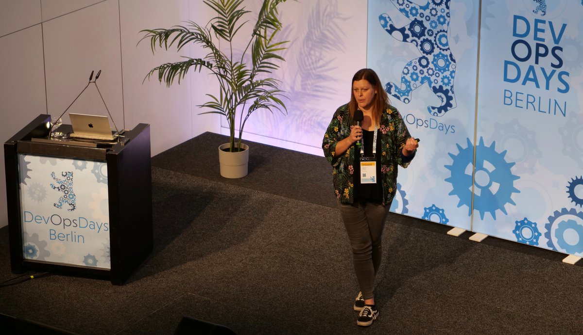 blndevops's tweet image. Learn how to mentor and coach Junior Engineers from Verena Traub now at #devopsdaysberlin.
Join her and get valuable insights from a Career Changer.