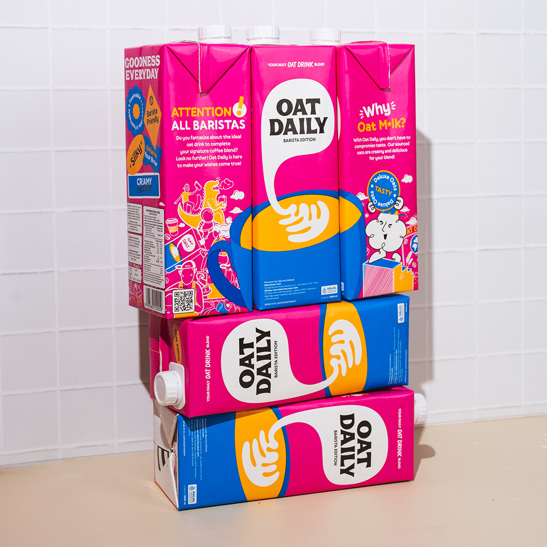 Oat Buddies sudah pada mencoba oat daily belum nih??? Kalo belum, yuk cobain sekarang juga! Klik link di bio kita untuk mendapatkan oat daily. #oatbuddies #oatdaily