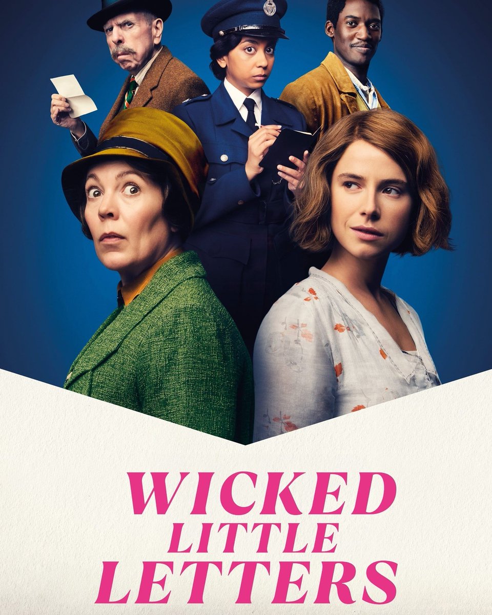 The Silver Screen today is #wickedlittleletters @ 11am. All seats are £4.50 which includes a hot drink & a biscuit. 
(Subtitled version @ 11.15am)
wtwcinemas.co.uk/film/wicked-li…