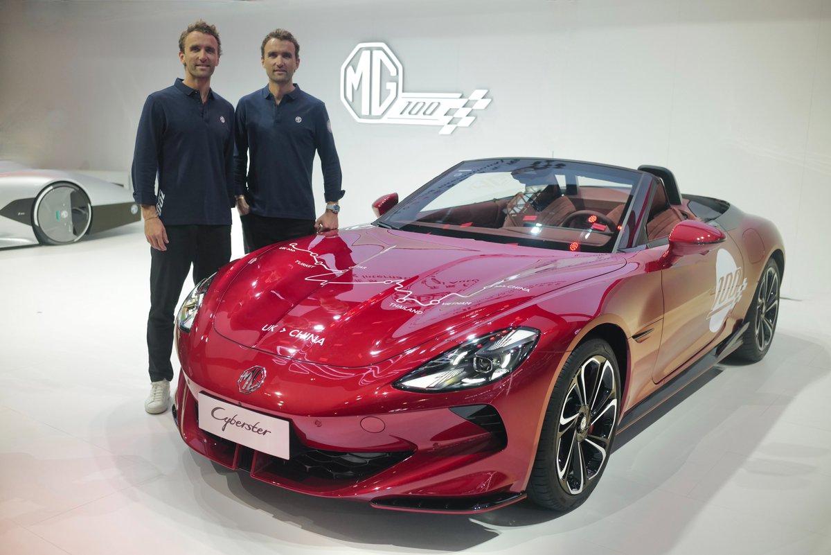 Charging Into The Future | MG Cyberster EV tweet media
