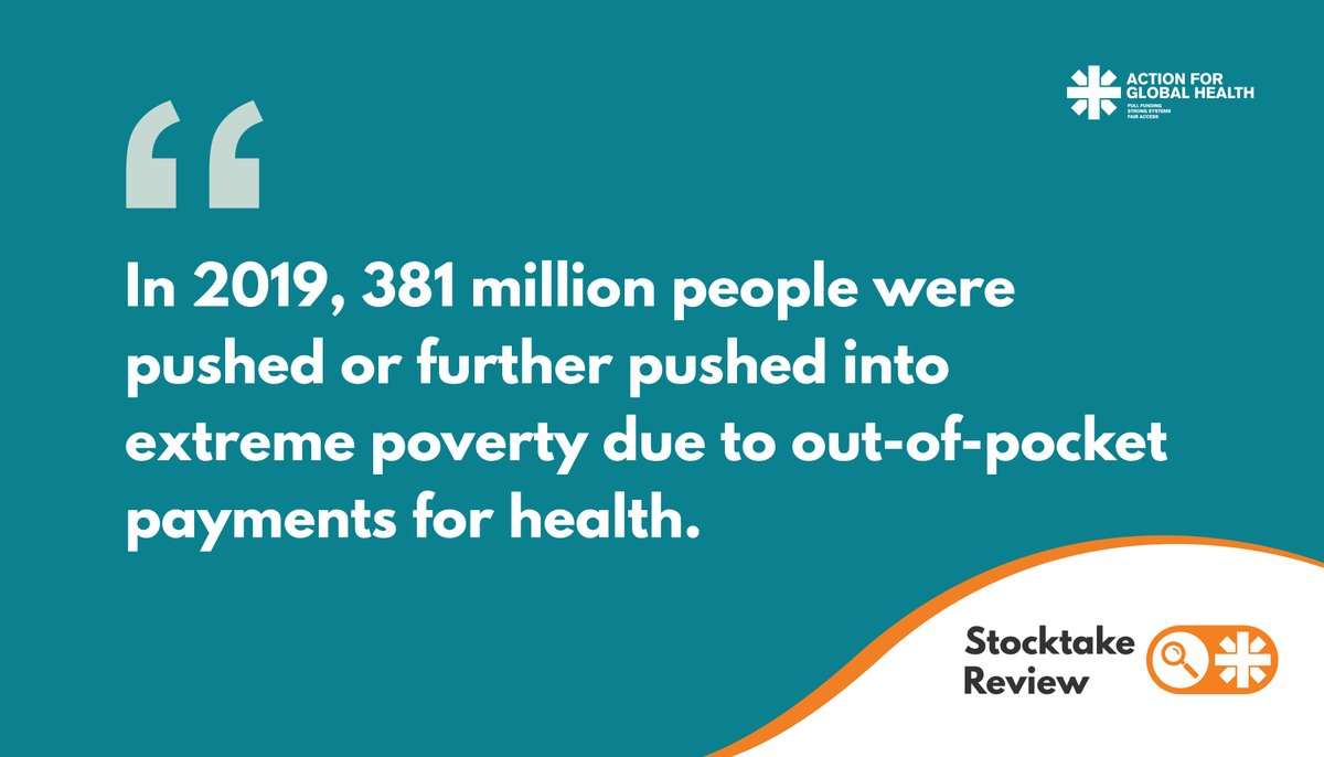 More than half of humanity lacks basic health coverage. This is pushing millions into severe poverty. @AFGHnetwork’s #StocktakeReview advocates for a world where everyone, everywhere, has access to quality, affordable healthcare. Read it here: bit.ly/4dxed1u