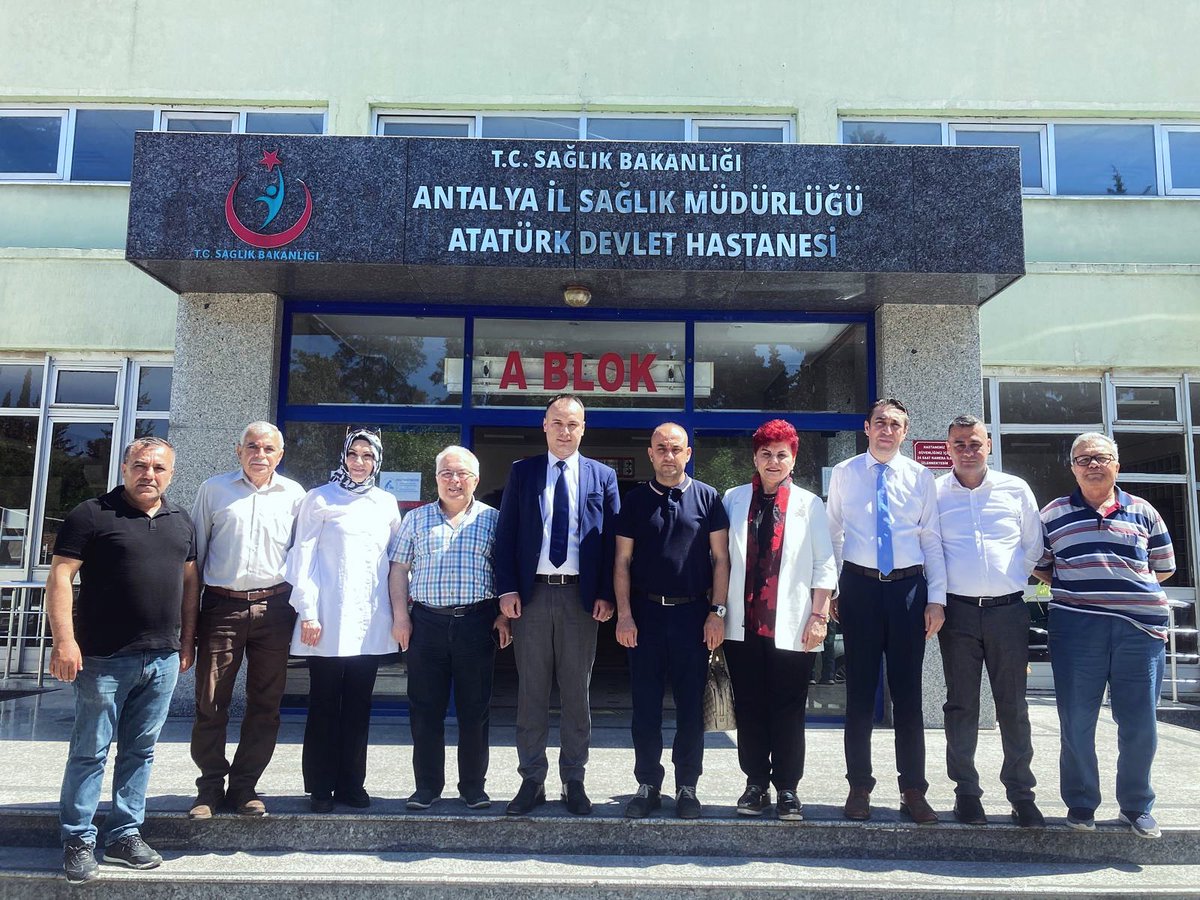 Atatürk Devlet Hastanesi Başhekimimiz Sn. Recep Yıldırım’ı İlçe Koordinatörlerimiz, Yönetim Kurulu Üyelerimiz ile Birlikte Ziyaret Ettik..

@alicetin_07 

#DurmakYokYolaDevam