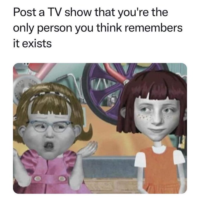 Knightmare, The Raggy Dolls and Reboot are a couple for me. How about you? https://t.co/rTNLMZXQu9